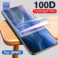 Full Curved Screen Hydrogel Film For OPPO F5 Youth F7 F9 F11 Pro A12 s E A12s A12e A3s A5s A7 A5 A9 2020 F1s R11s R11 Plus R17 A92s A94 Reno6 Reno 6 Z 6Z 6.4" 5F 5 Reno5 Pro F 5G 10X Zoom 6.6" Full Cover Soft Screen Protector Film Not Tempered Glass