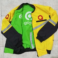 MAXIM GOJEK REVERSIBLE JACKET / GOJEG MAXIM CHAMELEON JACKET/ GOJEK MAXIM BOMBER JACKET