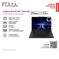 Lenovo Legion Pro 5 16IAX10 83F3002QMJ 16" WQXGA 165Hz Gaming Laptop ( CU7-255HX, 16GB, 1TB SSD, RTX