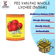 FEI YAN PAI KING WHOLE LYCHEE IN HEAVY SYRUP [565GM]