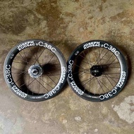 Joseph Kuosac C38C Carbon Fiber Wheelset 16 Inch Special for Brompton Bicycle Parts And Accessories