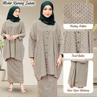 Batik Kebaya Baju Kurung Kedah Kurung Modern New Design Plus Size Ironless Soraya Kurung Muslimah Fa