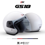 X-Dot Helmet G518 Open Face Helmet FREE SIZE (SIRIM Approved) XDOT G518 Helmet Classic Helmet Motorc