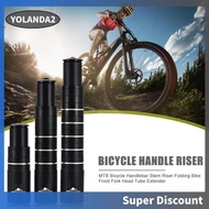 [yolanda2.sg] Bike Stem Riser Bicycle Fork Stem Extender Head Up Handlebar Adaptor