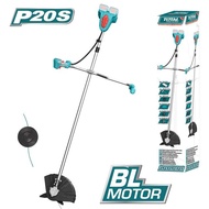 TOTAL เครื่องตัดหญ้า ไร้สาย 40 โวลท์ พร้อมใบตัดหญ้า และ สายเอ็นตัดหญ้า รุ่น TSTLI202521 / TSTLI20018