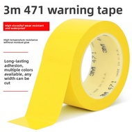 3M471 yellow floor tape, scribe warning tape, non-marking tape 5S positioning tape 5cm