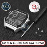 4PCS bottom cover screws For Casio small square AE1200 AE1300 stainless steel back cover cross screw