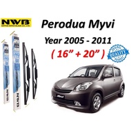 NWB Aqua Graphite Wiper For Perodua Myvi ( 2005-2011 )