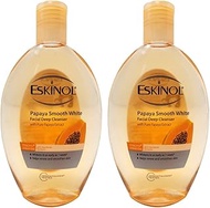 Lot of 2 Eskinol Naturals Papaya Facial Cleanser 7.6 Oz - 225 ml Bottle