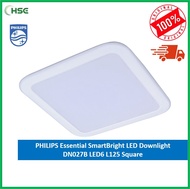 [3000K / 6500K] PHILIPS Downlight DN027B LED6 7W 600LM L125 SQUARE - HSE