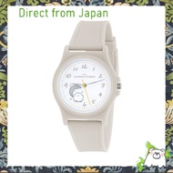 【Direct from Japan】Nanmono J-AXIS "Nandemo Ikimono" Seaweed Rice Ball Design Muted Color Watch CA2D0