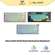 AULA AU75 Multi Mode Mechanical Keyboard with Bloomfield/Star Vector Switch