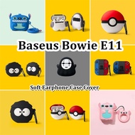 【In Stock】For Baseus Bowie E11 Case Creative Cartoons Soft Silicone Earphone Case Casing NO.1
