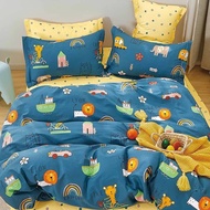 (KAIN SAHAJA) Kain Cotton Cadar Kartun Comel Bidang 92" / Cute Animals 100% Cotton Twill Bedding Fab