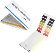 Bettomshin 10 Packs of 800 Strips PH 1-14 Test Paper Litmus Strips Tester Indicator Paper 80Pcs Per Pack for Garden and Soil Testing