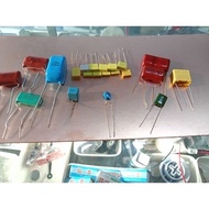 CAPASITOR 5N6K 2C 104H 473J 400V 6N8J 222J 1500V 473J 400V 2.2 UF 250V 3.3 UF 250V 104 / 275 105/400