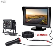 FG Car Rear View Camera 4.3" Screen Monitor For Truck Vehicle Parking Rear Camera Night Vision 9-36V