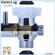 KA Tee Connector, T Type Copper Adapter, Leak-proof Design Bidet Attachment Bathroom Toilet