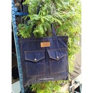 Vintage Jeans Bag Shoulder Dn Model (14.oz Denim)