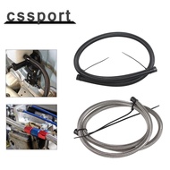 Universal 1M AN4-AN12 Racing Hose Stainless Steel Braided Line PTFE Brake Hose Fuel Oil Line Oil Coo