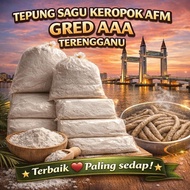 TEPUNG SAGU KEROPOK ASLI AFM