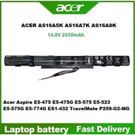 Acer AS16A5K AS16A7K AS16A8K Aspire E5-576G E5-576 E5-475 E5-575 ES1-432 F5-573 Laptop Battery