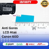 Tempered Glass Anti-Scratch Top Cover LCD Top Canon 60D