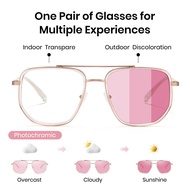 Cyxus Raya Fashion Ramadan Photochromic Sunglasses Women Anti UV400 Spectacles Reduce Eye Fatigue Ou