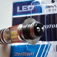 P150 Lampu Bohlam Depan LED 12V 35W Putih Motor Bebek Matic Beat Mio