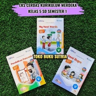 ♦ LKS CERDAS KURIKULUM MERDEKA KELAS 5 SD PENERBIT WMG #