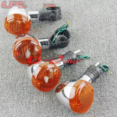 Motorcycle Front & Rear Turn Signals Light For Honda Rebel CMX 250 CA125 250 450 GL1500 GL1800 SHADO