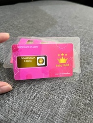 baby gold emas mini emas kecil asli 999 emas 24 karat antam bersertifikat resmi
