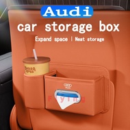 Audi A4 A3 A5 Car seat back multifunctional storage box cup holder tissue box umbrella storage high 