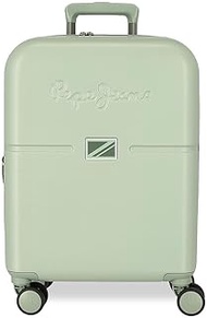 Accent Cabin Suitcase, Black, 40 x 55 x 20 cm, Hard ABS Plastic, Built-In TSA Closure, 37 L, 2.9 kg,