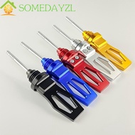 SOMEDAYMX Motorcycle Engine Oil Dipstick, CNC Precision Corrosion-resistant Motorcycle Oil Level Dip