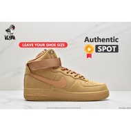 【Venom】160 160 syarikat Nike Air Force 1 Low 07 LV8 AirWheat / Flax 'Air Force Satu kasut sukan kasual klasik semua pert