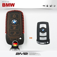 [2M2] BMW 7 Series E65 E66 E67 E68 Car Chip Key Leather Case Full Smart
