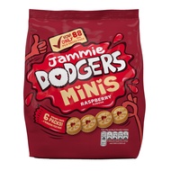 From UK Jammie Dodgers Raspberry Biscuits Minis 6 Pack