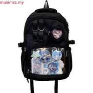 Ita Bag Backpack DIY Badges Display Bagack Fashion Aesthetic Students School Bag Chic Stylish Laptop