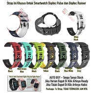 Tali Jam Tangan 20mm Watch Strap Digitec Pulse / Runner - Dual Tone