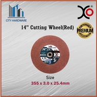 XO 14" CUTTING WHEEL 3.0MM A011-THA102 (RED)
