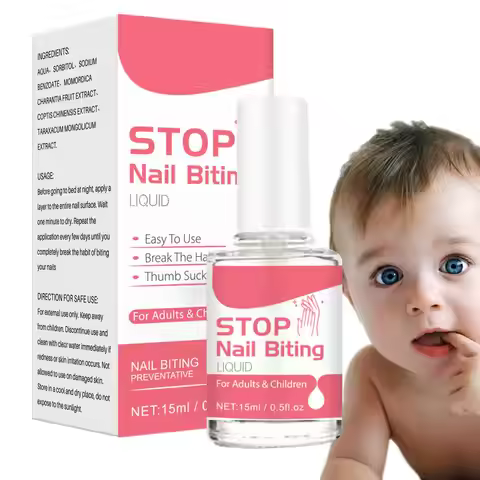 15ml Liquid To Stop Nail Biting 0.5fl oz Anti Bite Nail Anti Nail Biting For Kids Care For All Ages