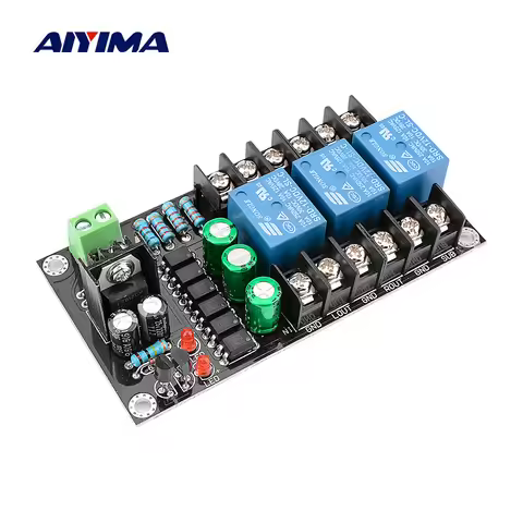 AIYIMA 300W Digital Amplifier Speaker Protection Board 2.1 Channel Relay Speaker Protection Module B