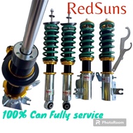 RedSuns Big sub 100% can FULLY service adjustable wira gen2 waja persona satria neo hi lo bodyshift absorber