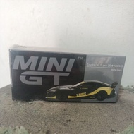 TOYOTA Mini GT/472 GR Supra LB-Works Matte BlackTOYOTA - Free Protector