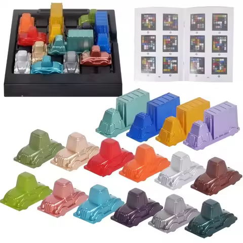 Puzzle Traffic Rush Hour Game Racing Rush Hour Car Huarong Road Logical Reasoning Desktop Game, Chil