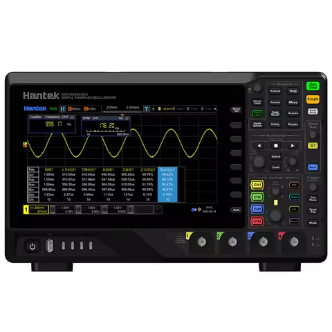 Hantek DPO7504U 4 Channel Digital Oscilloscope+1 Channel Waveform Generator