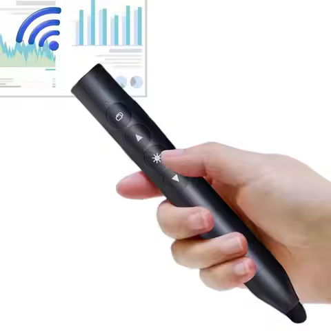 2.4GHz Wireless Powerpoint Pen Presentation Clicker USB Remote Control PPT FlipPresenter Pointer PPT