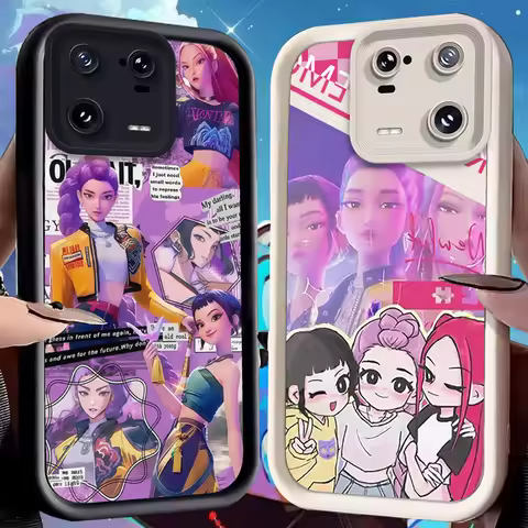 KPop D-Demon H-Hunters Case for Xiaomi Mi 15 Pro 14 14T 13 13T 12 11 Lite 11T POCO X7 X6 5G X5 X3 NF