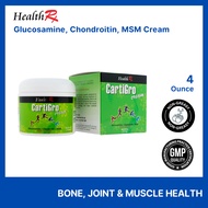 CARTIGRO Glucosamine Chondroitin MSM Cream, Triple Strength 4 Oz - To support normal joint function (Non-greasy)